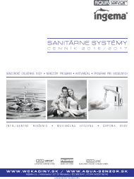 Cenník Sanitárne systémy 2016/2017